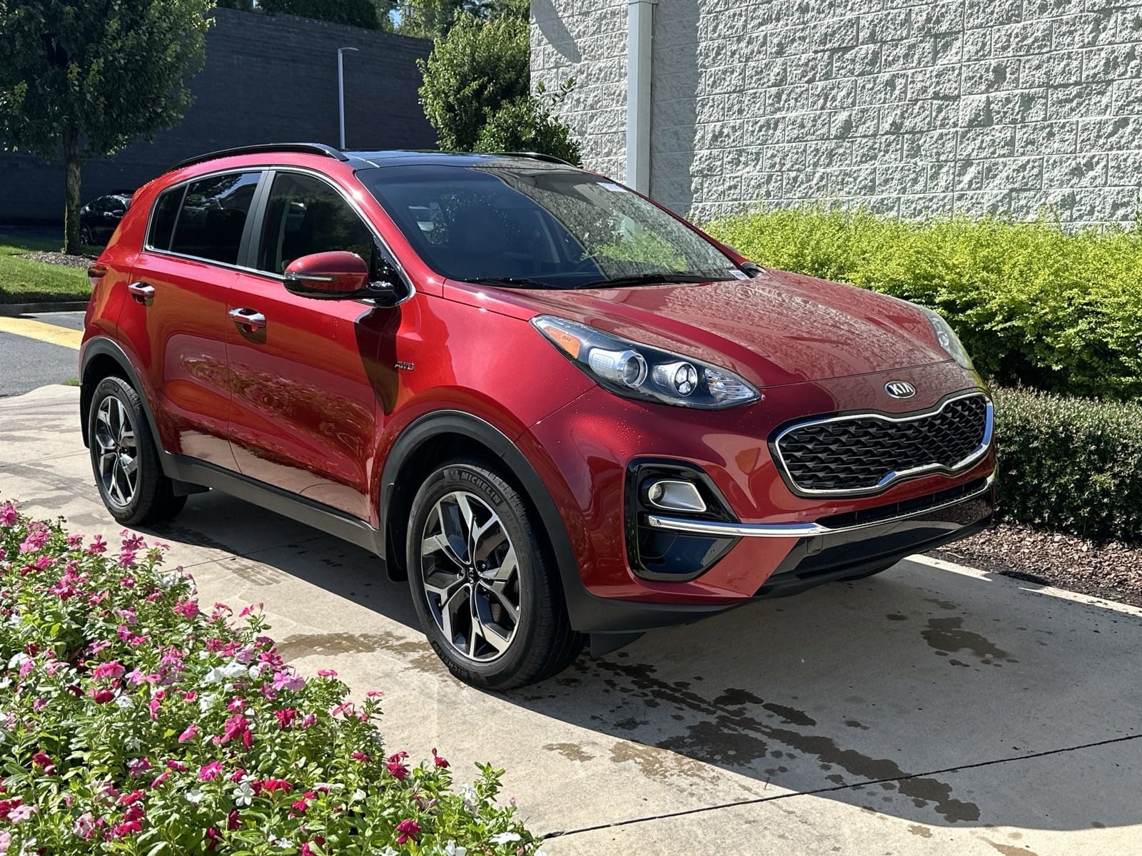 Used 2022 Kia Sportage EX with VIN KNDPNCACXN7984573 for sale in Concord, NC