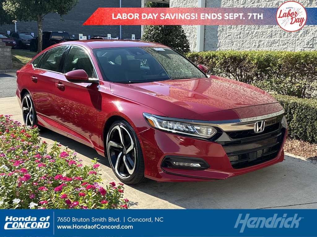 Used 2018 Honda Accord Sport 1.5T Sedan