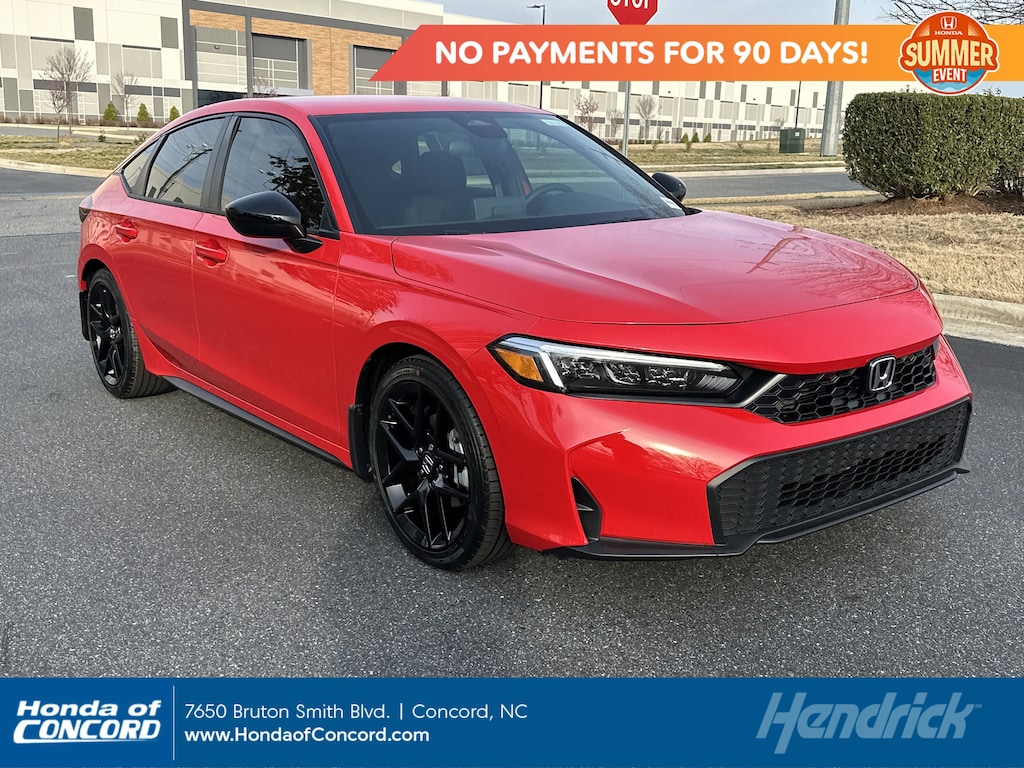 New 2026 Honda Civic Sport CVT Hatchback