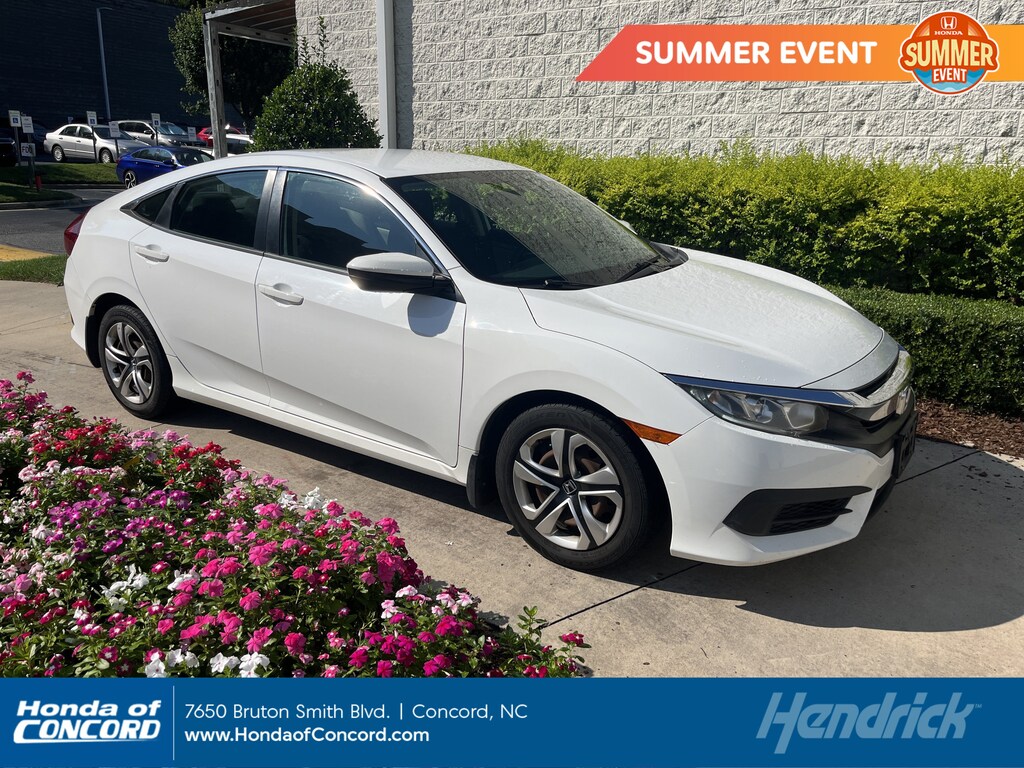 Used 2017 Honda Civic LX Sedan
