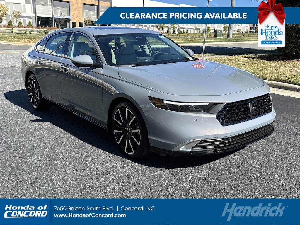 New 2025 Honda Accord Hybrid Touring Sedan