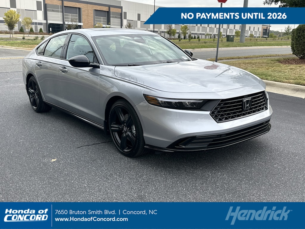 New 2025 Honda Accord Hybrid Sport-L Sedan
