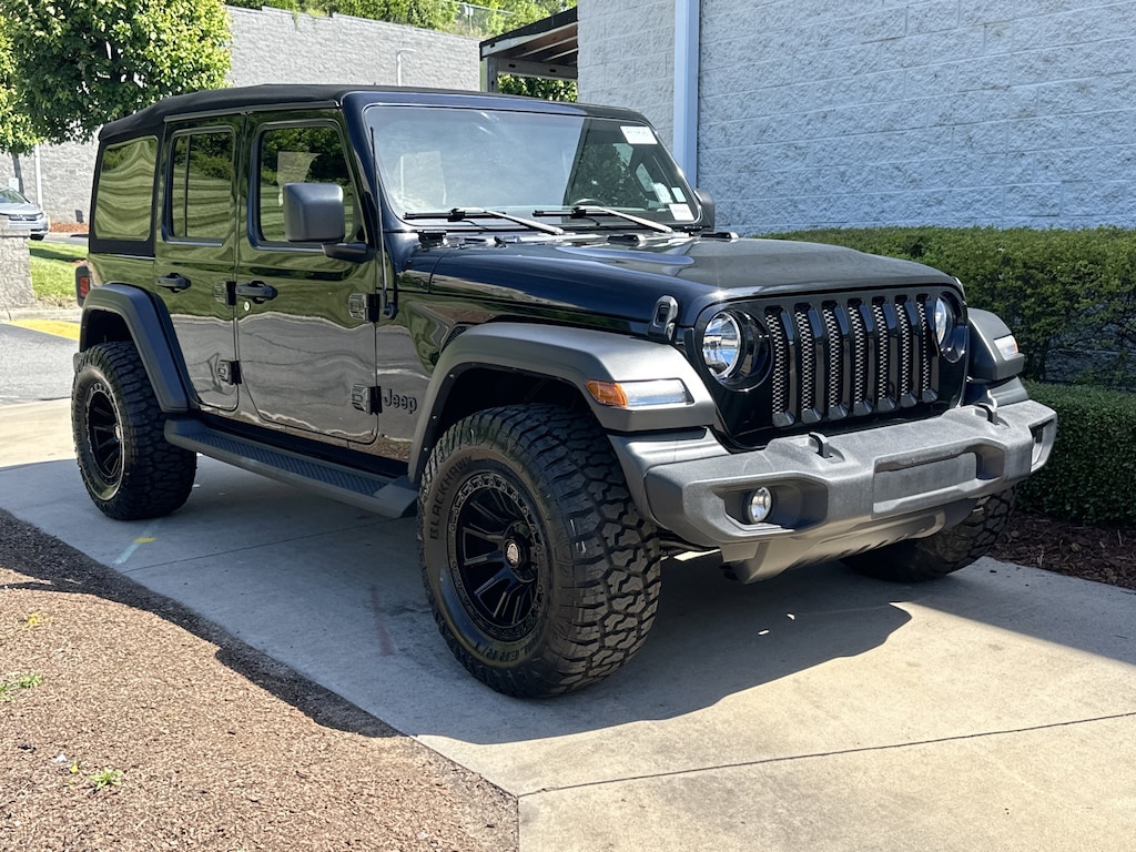 Used 2022 Jeep Wrangler Unlimited Sport S Convertible