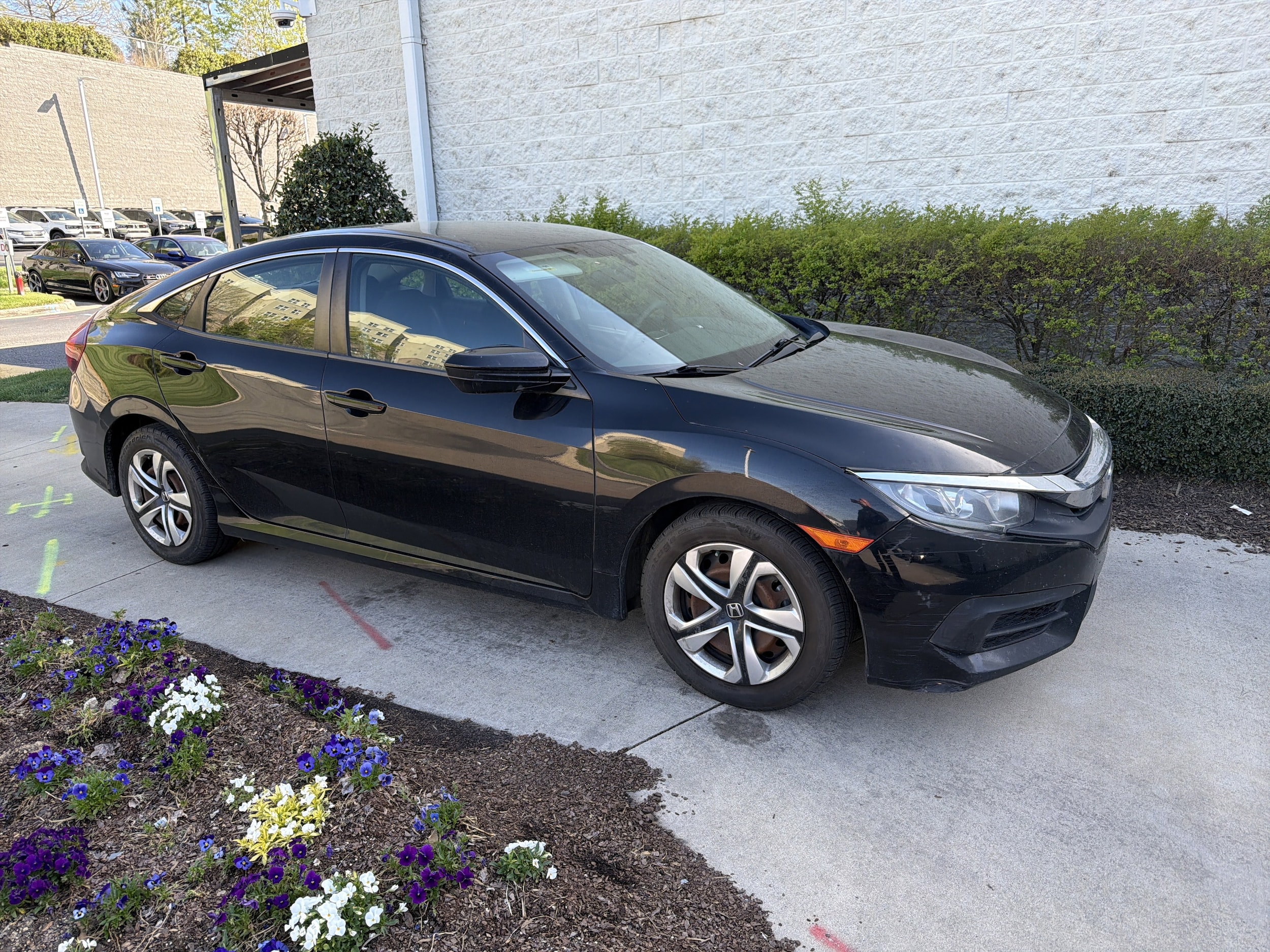 Used 2018 Honda Civic LX with VIN 19XFC2E50JE001109 for sale in Concord, NC