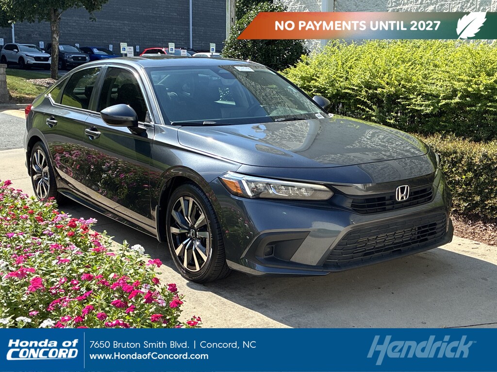 Certified 2023 Honda Civic EX Sedan
