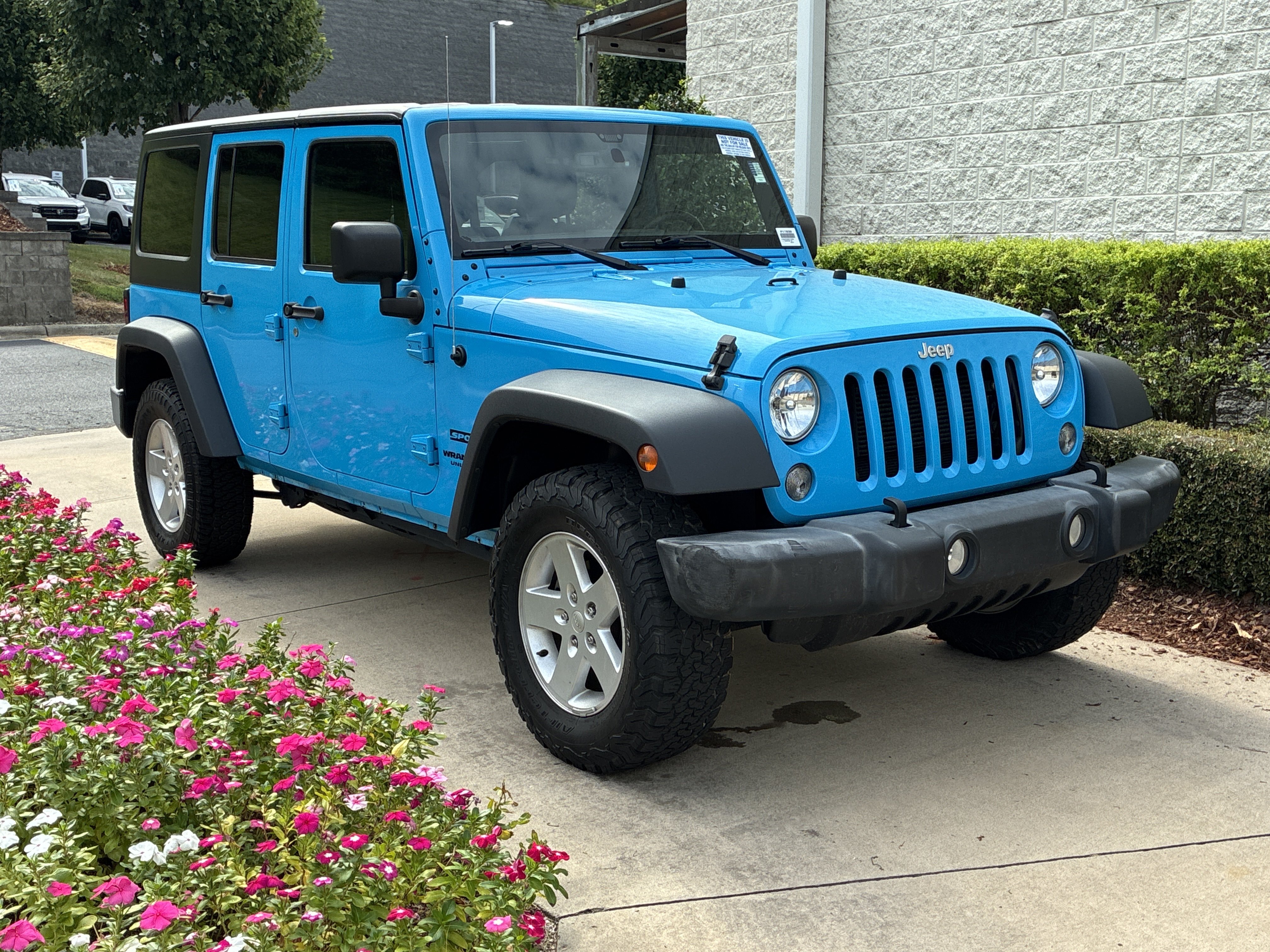 2017 Jeep Wrangler Unlimited Sport Convertible