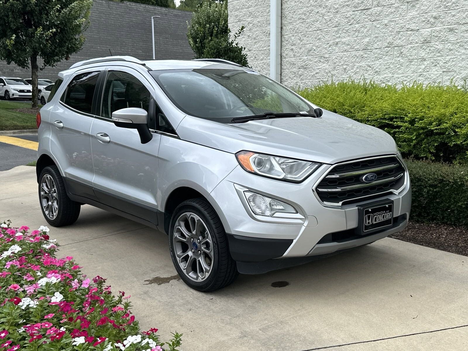 Used 2021 Ford EcoSport Titanium with VIN MAJ6S3KL5MC452520 for sale in Concord, NC