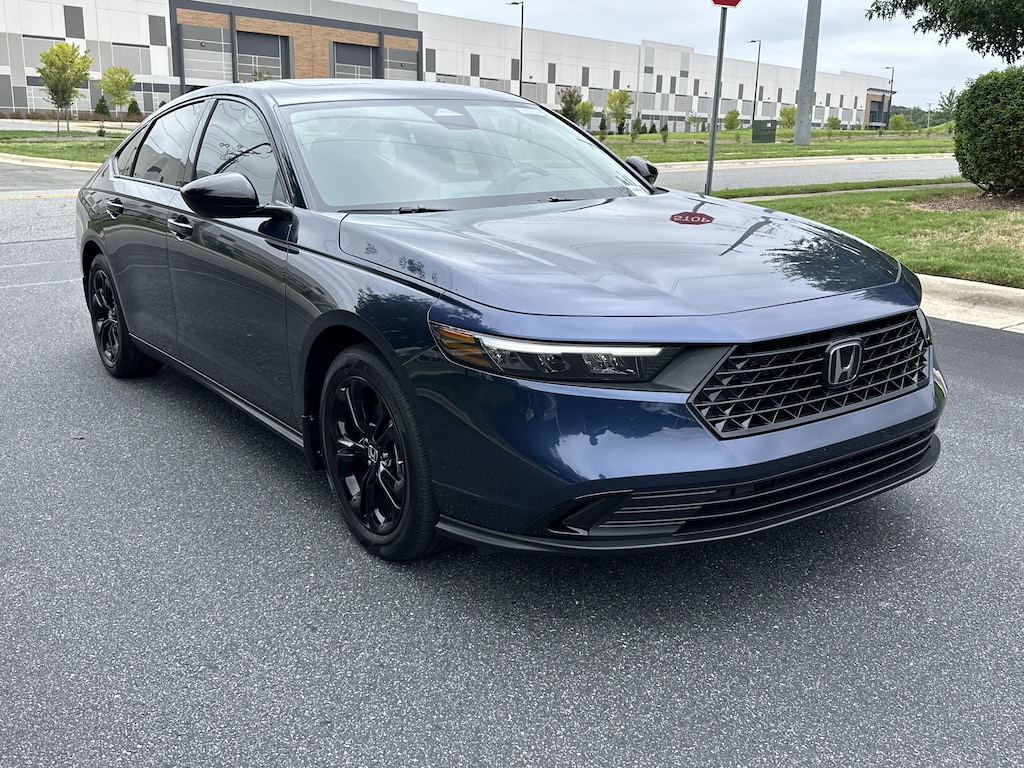 New 2025 Honda Accord SE CVT Sedan