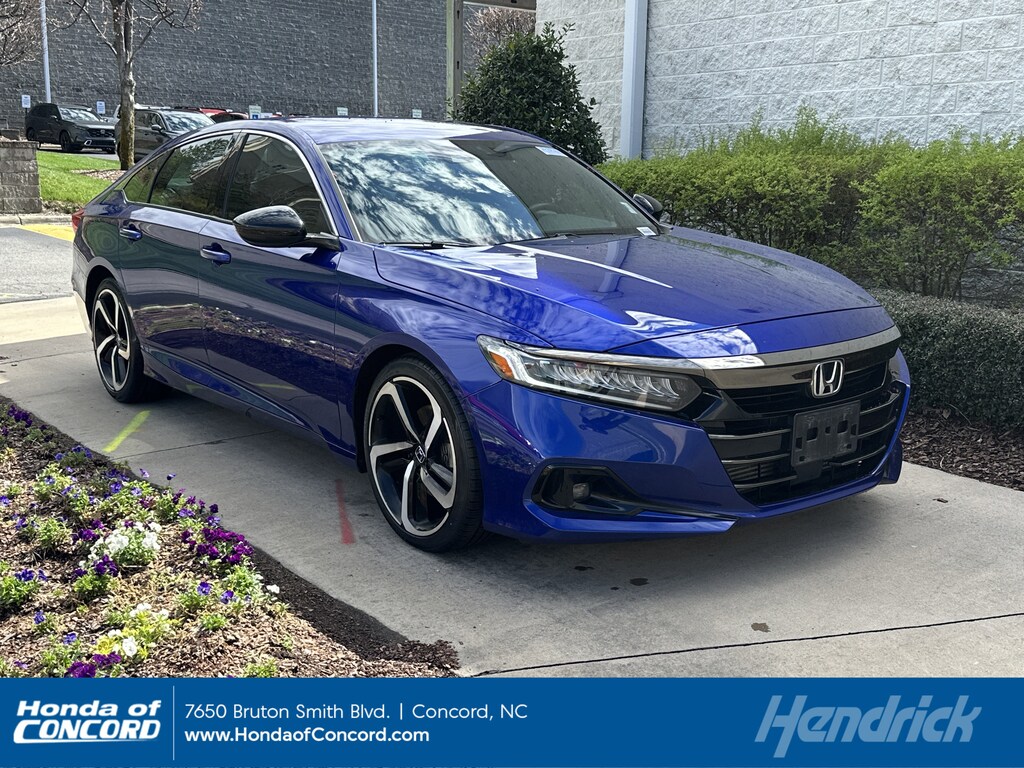 Certified 2021 Honda Accord Sport Sedan