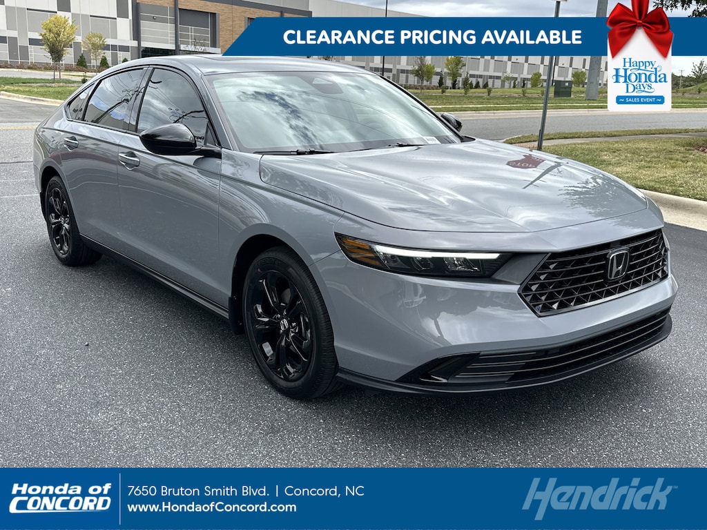 New 2025 Honda Accord SE CVT Sedan