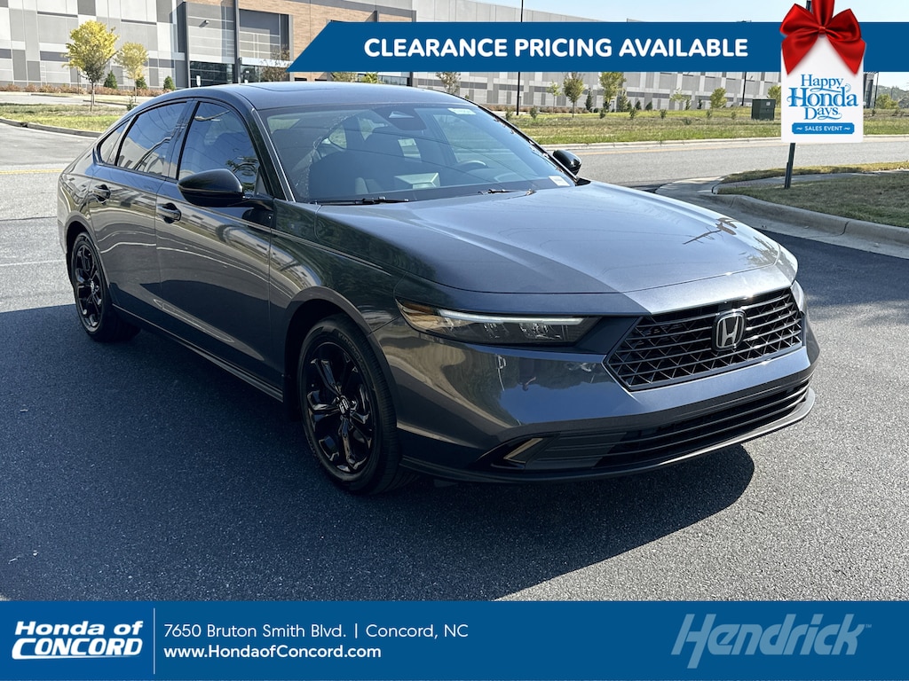 New 2025 Honda Accord SE CVT Sedan