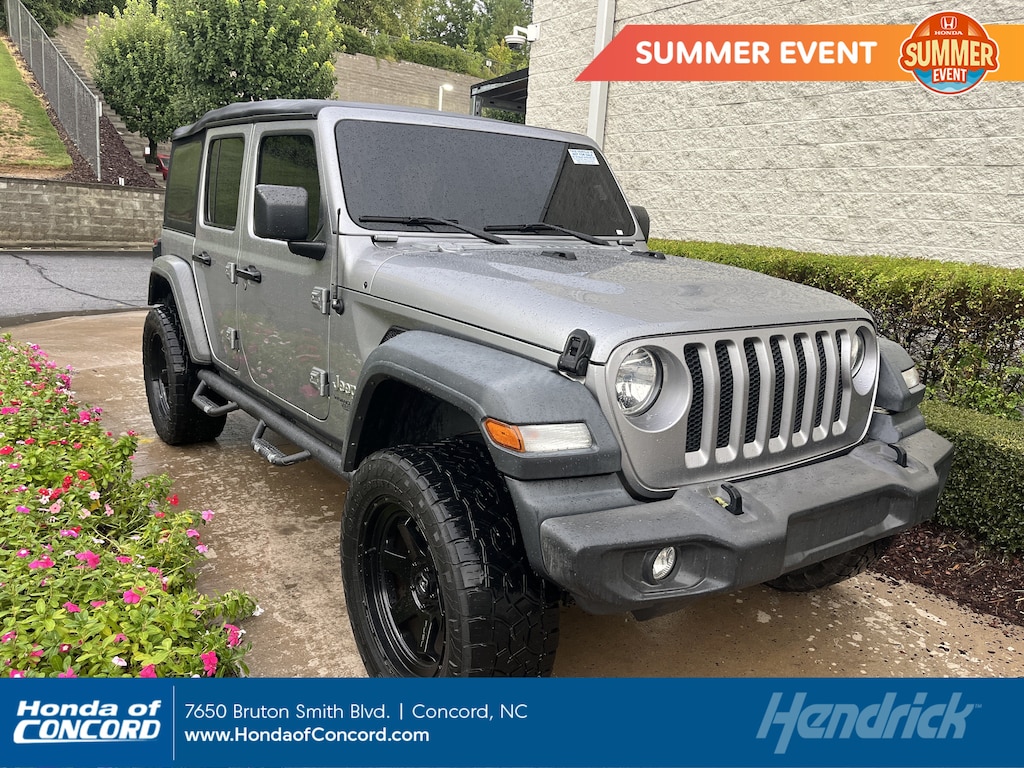 Used 2018 Jeep Wrangler Unlimited Sport S Convertible