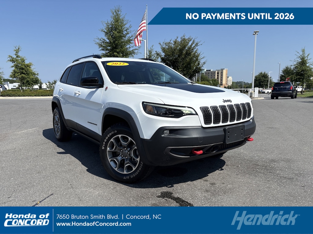 Certified 2022 Jeep Cherokee Trailhawk SUV