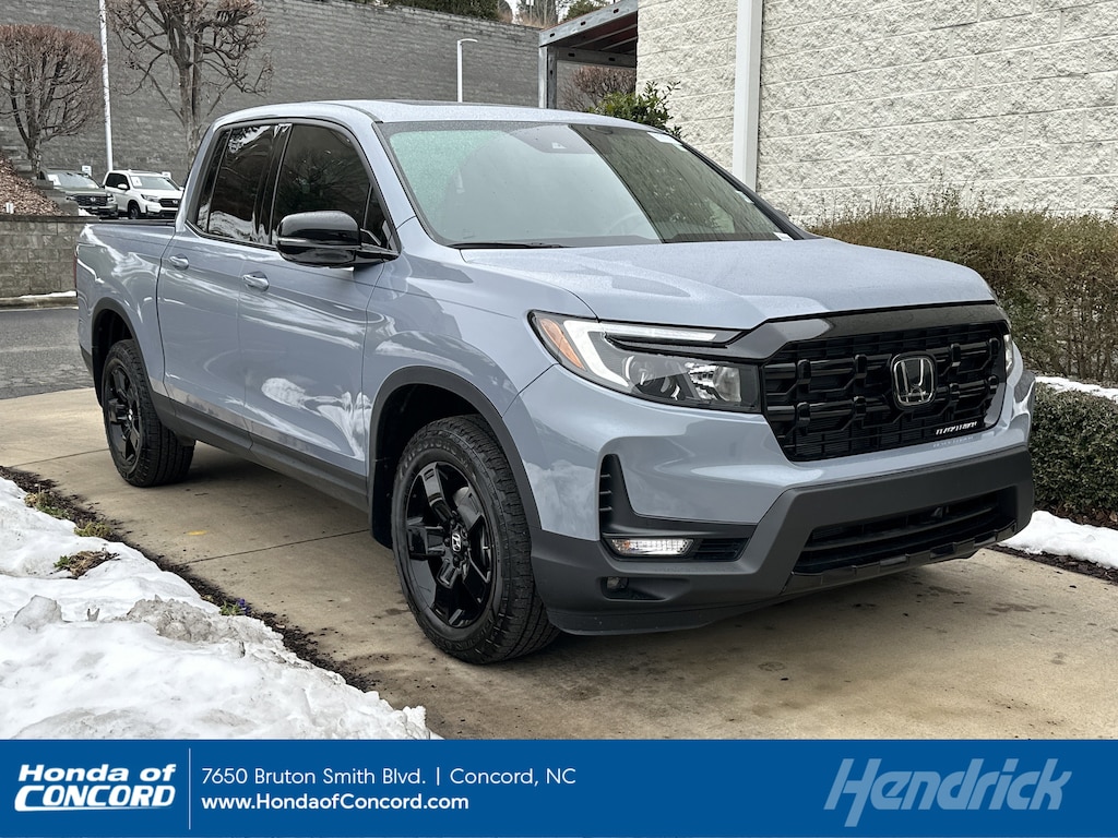 Certified 2025 Honda Ridgeline Black Edition Pickup