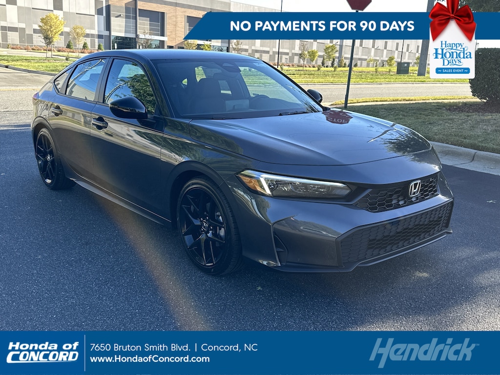 New 2026 Honda Civic Sport CVT Hatchback