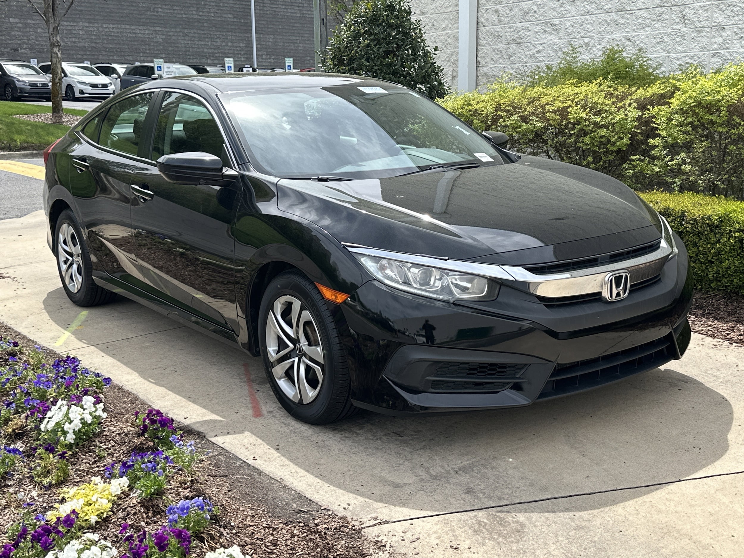 Used 2018 Honda Civic LX with VIN 19XFC2E50JE001109 for sale in Concord, NC