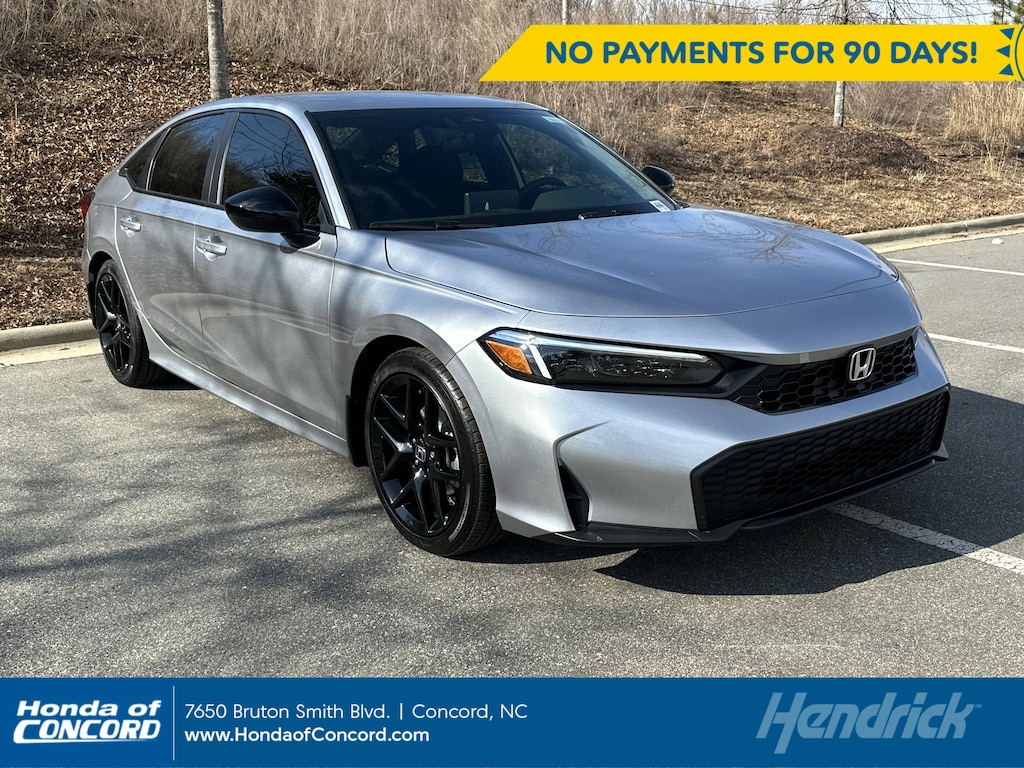 New 2026 Honda Civic Sport CVT Sedan