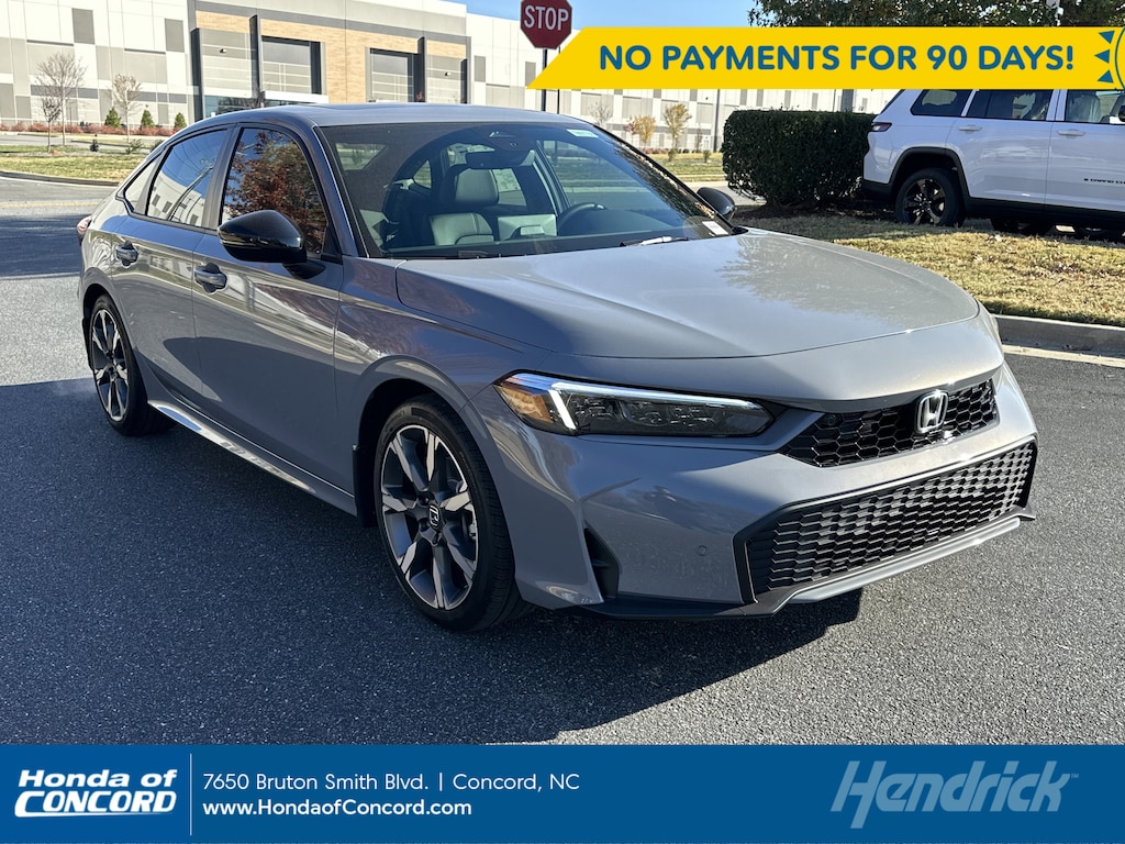 New 2026 Honda Civic Hybrid Sport Touring CVT Sedan