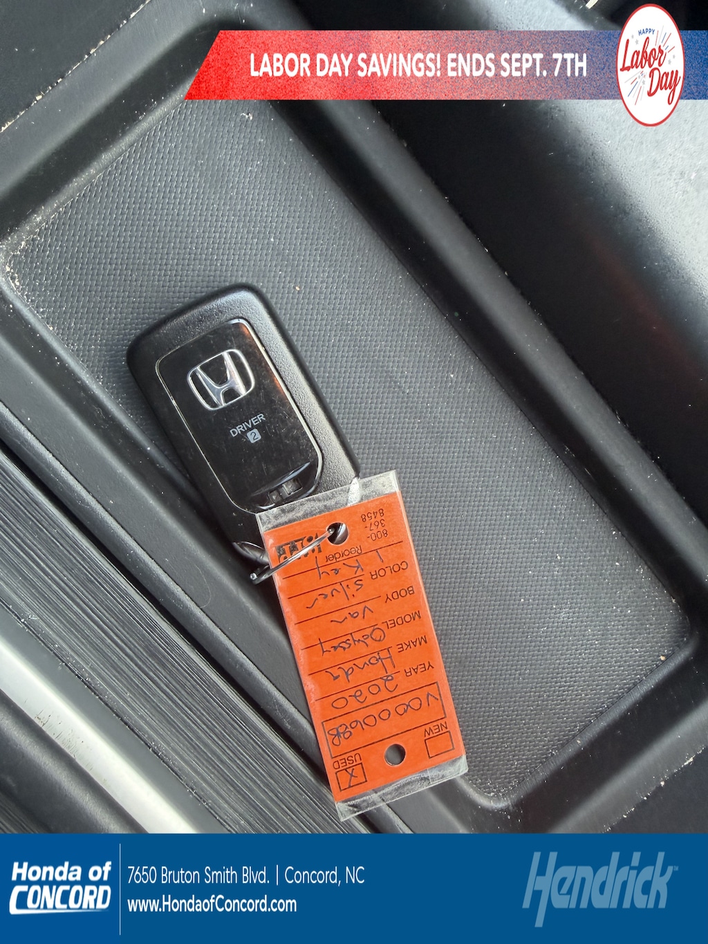 Used 2020 Honda Odyssey EX-L w/Navi/RES Minivan