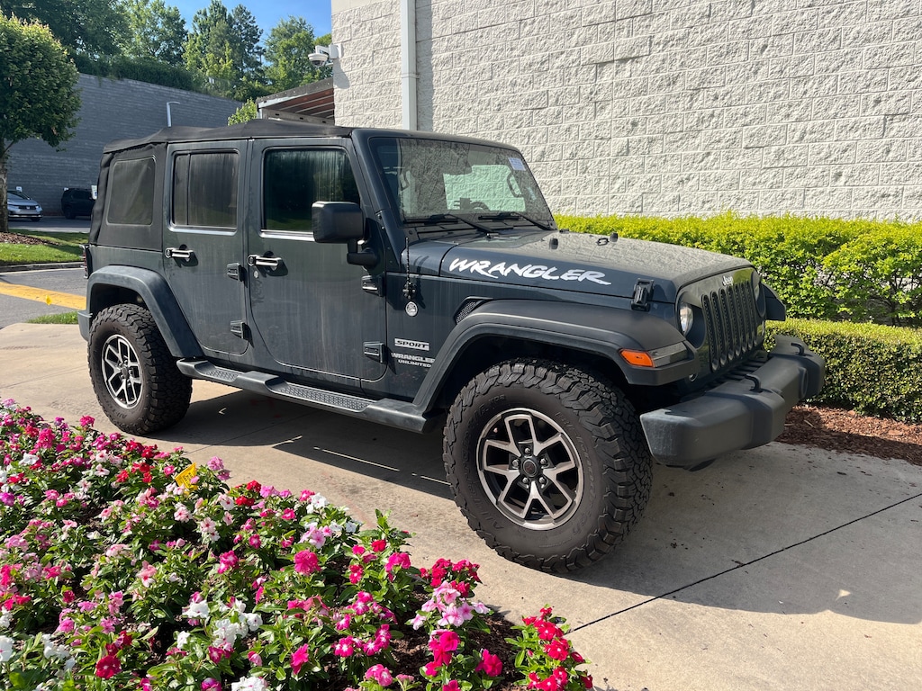 Used 2017 Jeep Wrangler Unlimited Sport Convertible