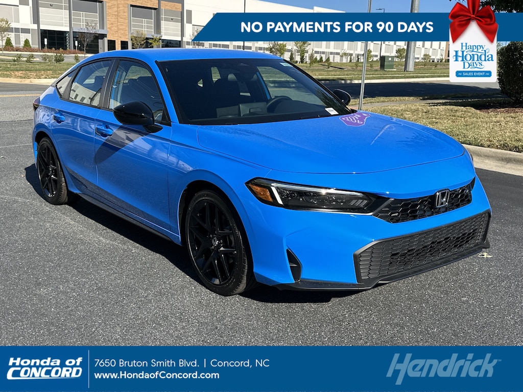 New 2026 Honda Civic Sport CVT Hatchback