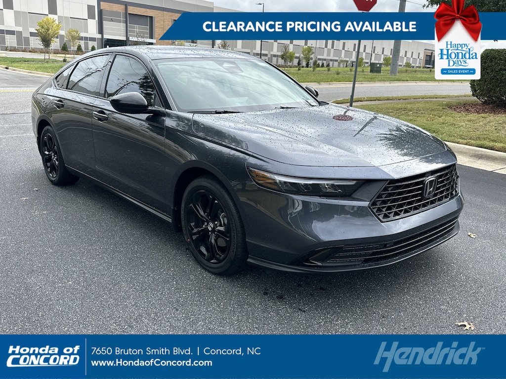 New 2025 Honda Accord SE CVT Sedan