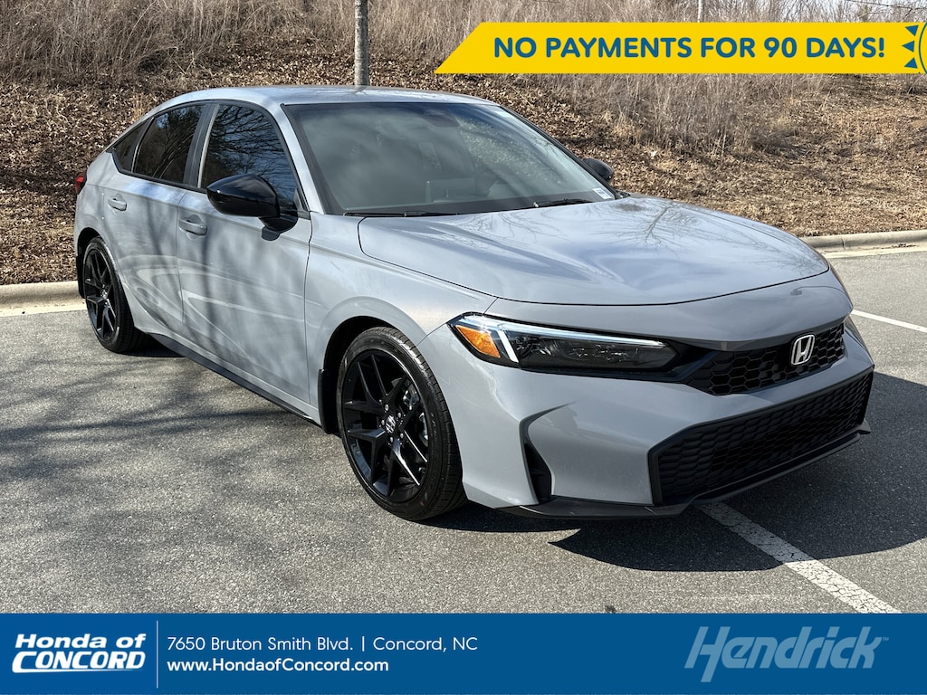 New 2026 Honda Civic Sport CVT Hatchback