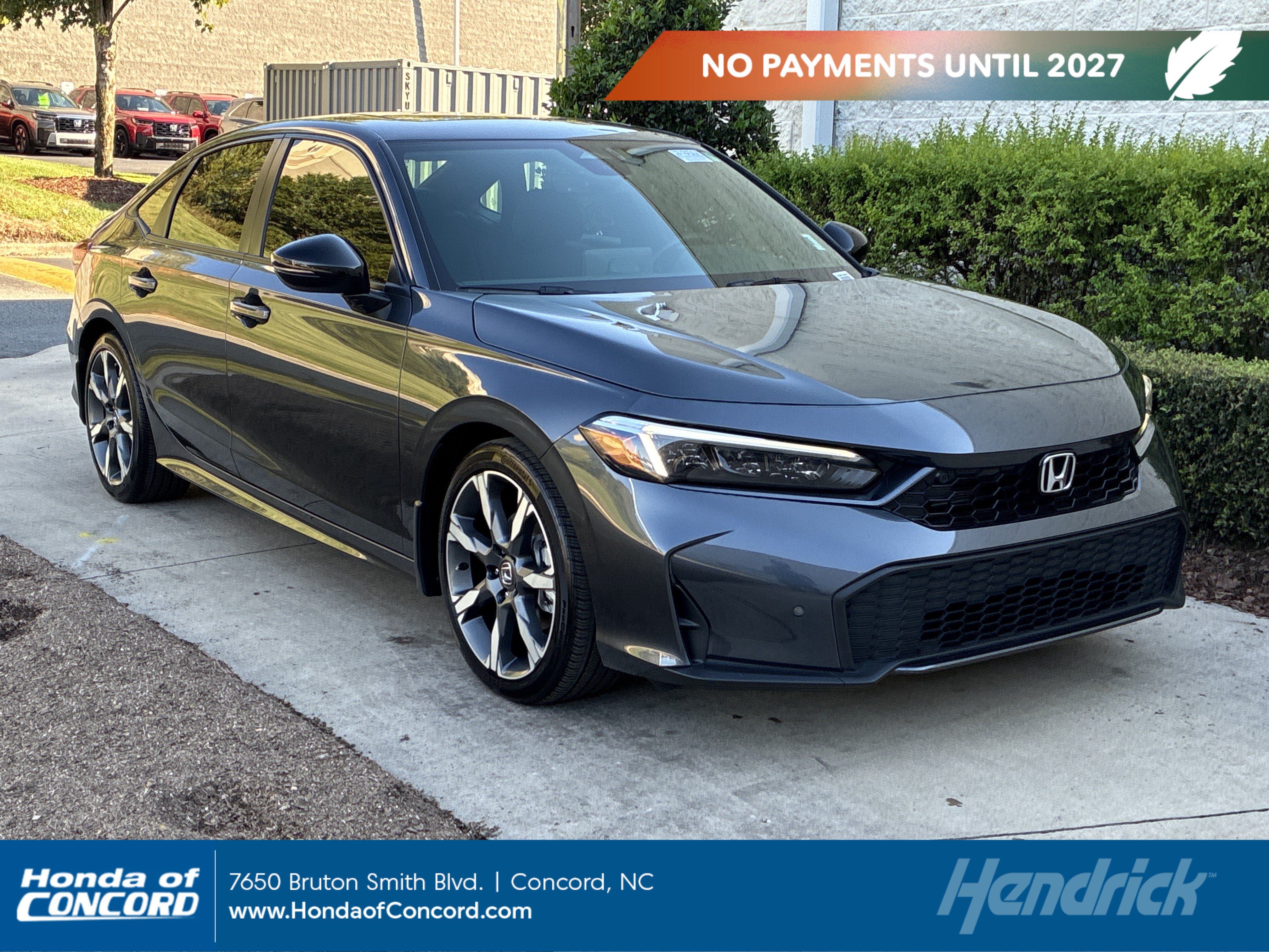 Certified 2026 Honda Civic Hybrid Sport Touring Sedan