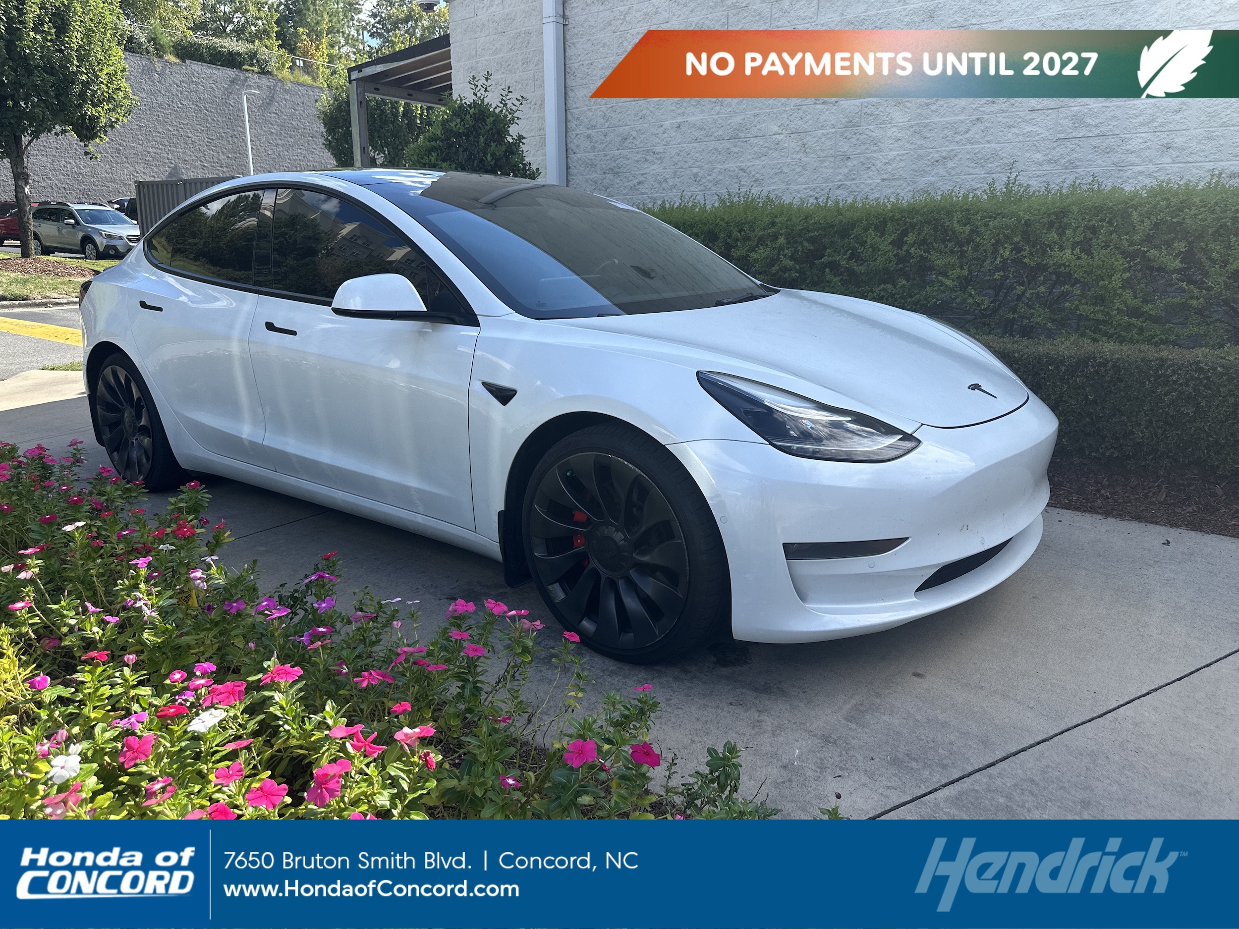 Used 2022 Tesla Model 3 Performance with VIN 5YJ3E1EC7NF128235 for sale in Concord, NC