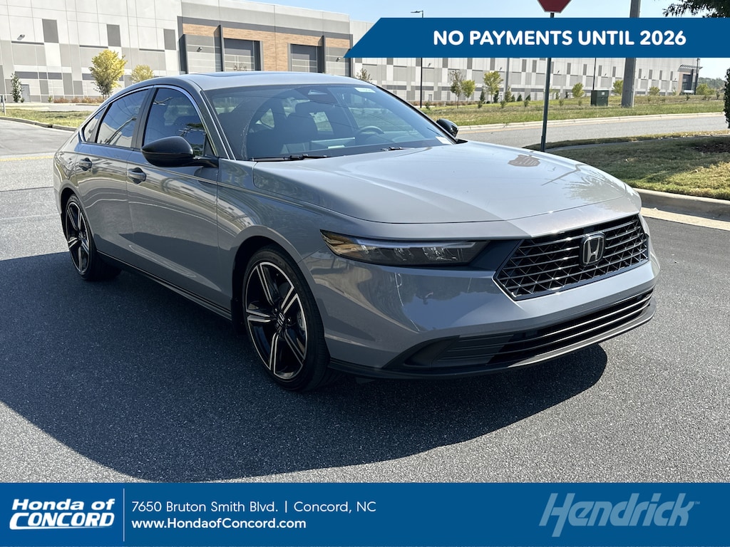 New 2025 Honda Accord Hybrid Sport Sedan