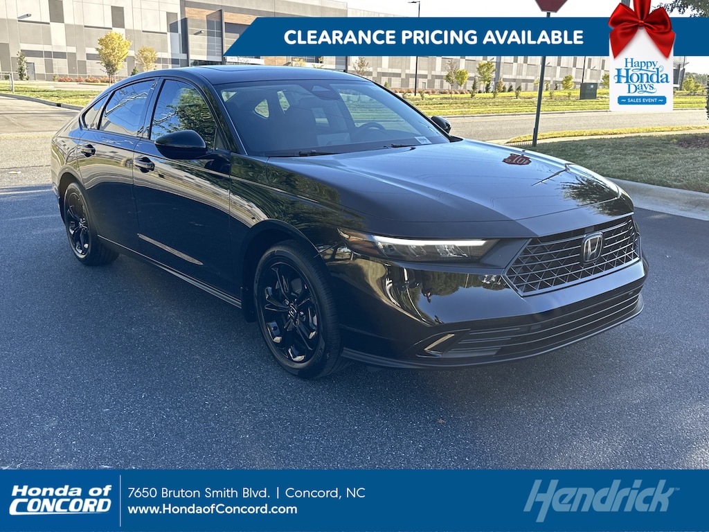 New 2025 Honda Accord SE CVT Sedan