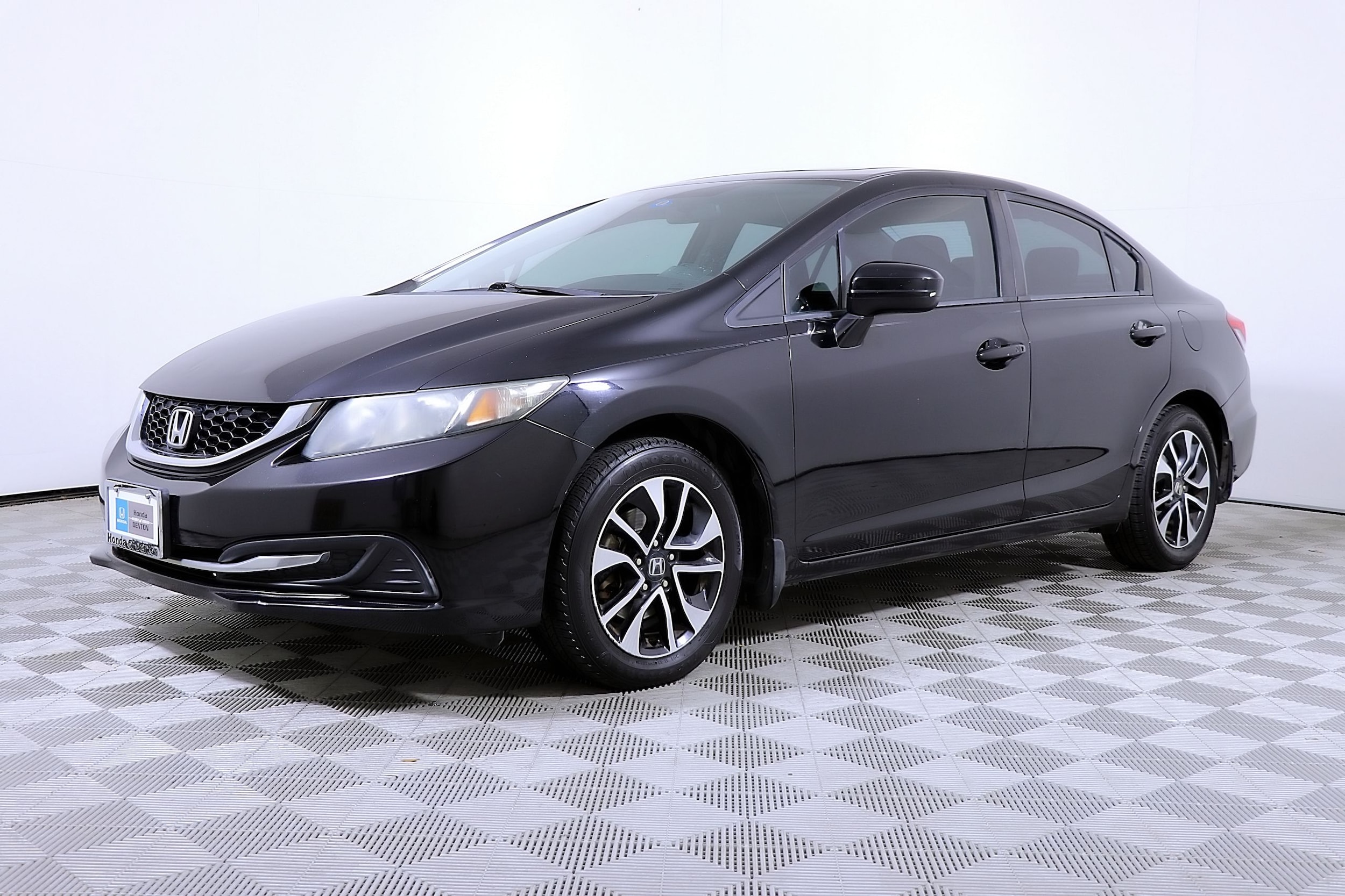 Used 2015 Honda Civic EX with VIN 19XFB2F86FE046834 for sale in Denton, TX