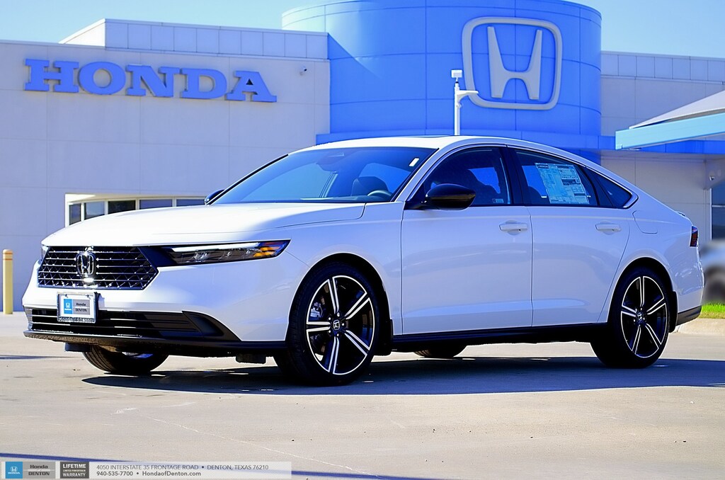 New 2024 Honda Accord Hybrid For Sale at Honda of Denton VIN