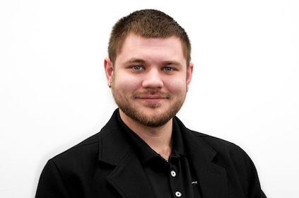 Staff member Blake Timze from ID_c0c1449888db