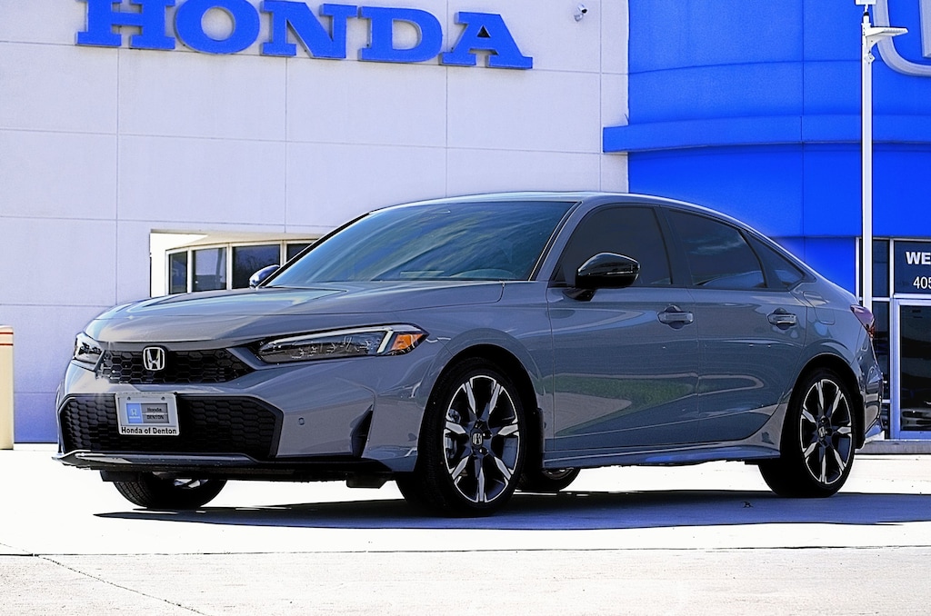 Certified 2025 Honda Civic Hybrid Sport Touring Sedan