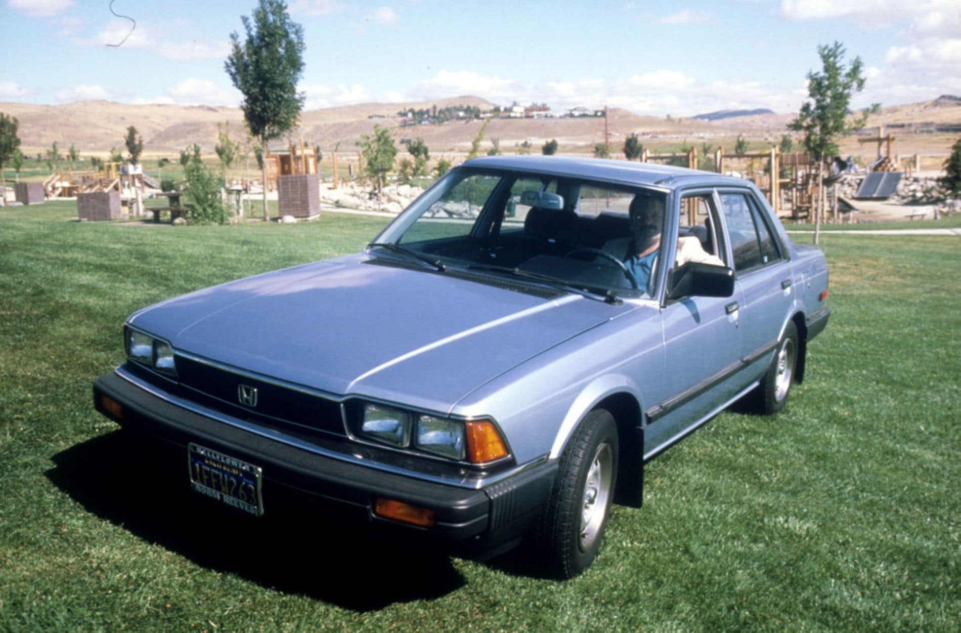 A 1982 Honda Accord fifth generation coupe