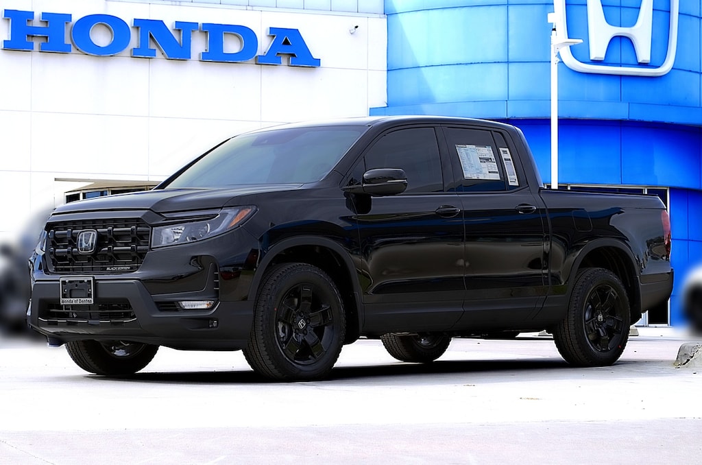 New 2026 Honda Ridgeline Black Edition Truck Crew Cab