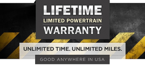 Limited Lifetime Engine Warranty