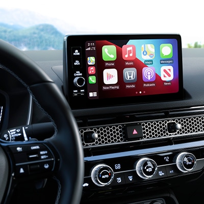 2022 Civic Interior Console