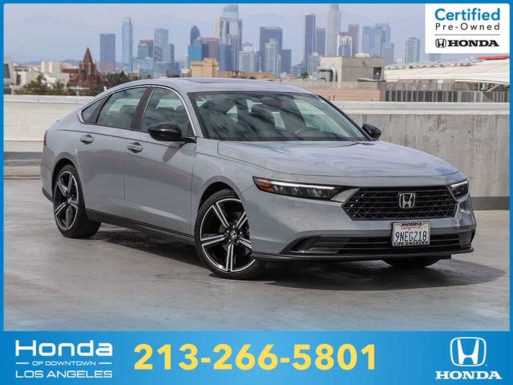 Certified 2024 Honda Accord Hybrid Sport Sedan