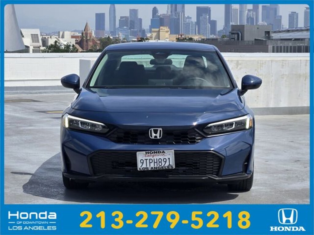 Certified 2025 Honda Civic LX Sedan