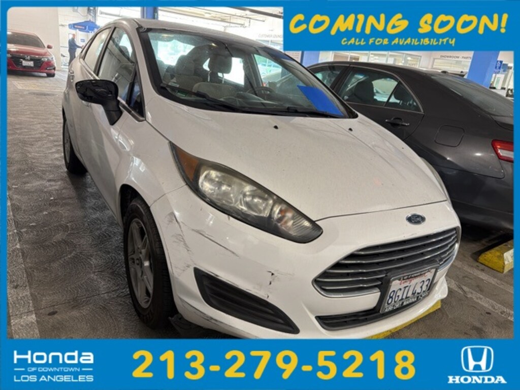 Used 2018 Ford Fiesta SE Sedan