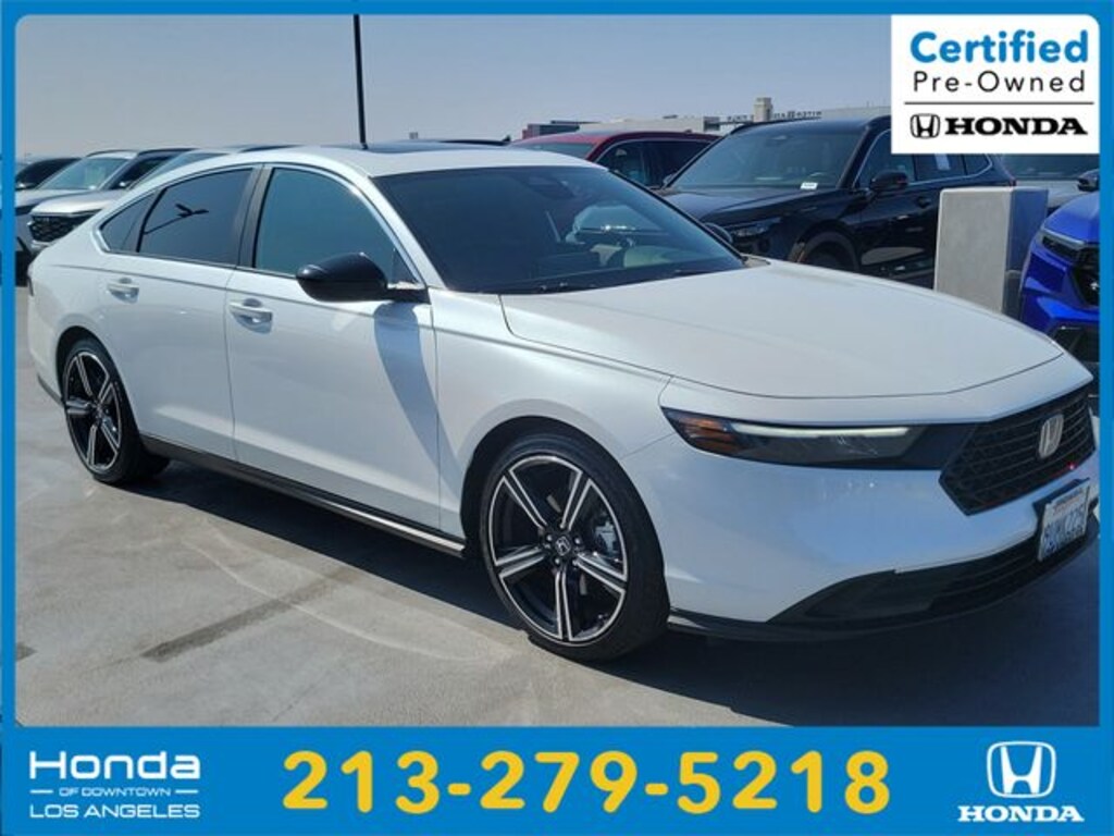 Certified 2025 Honda Accord Hybrid Sport Sedan