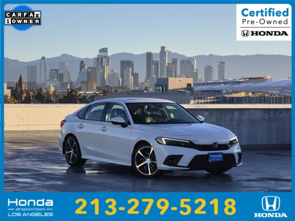 Certified 2022 Honda Civic Touring Sedan