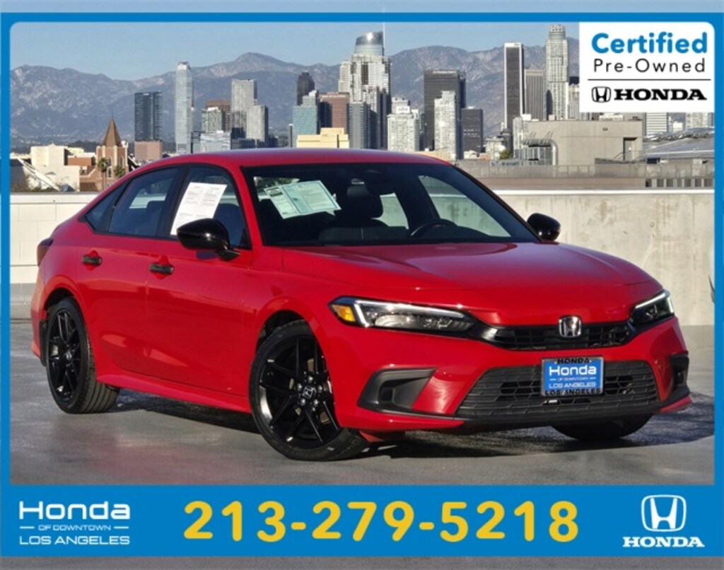 Certified 2023 Honda Civic Sport Sedan