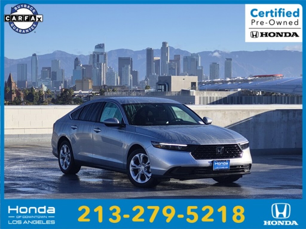 Certified 2024 Honda Accord LX Sedan