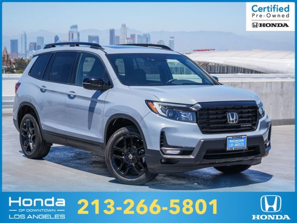 Certified 2024 Honda Passport Black Edition SUV