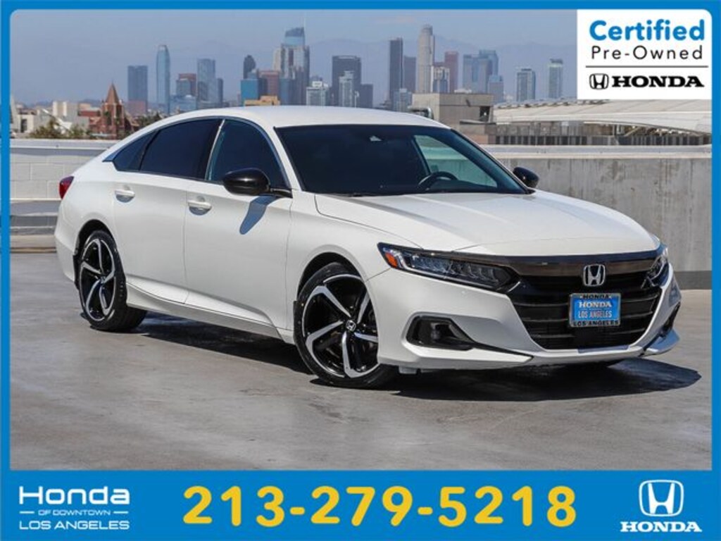 Certified 2022 Honda Accord Sport 1.5T Sedan
