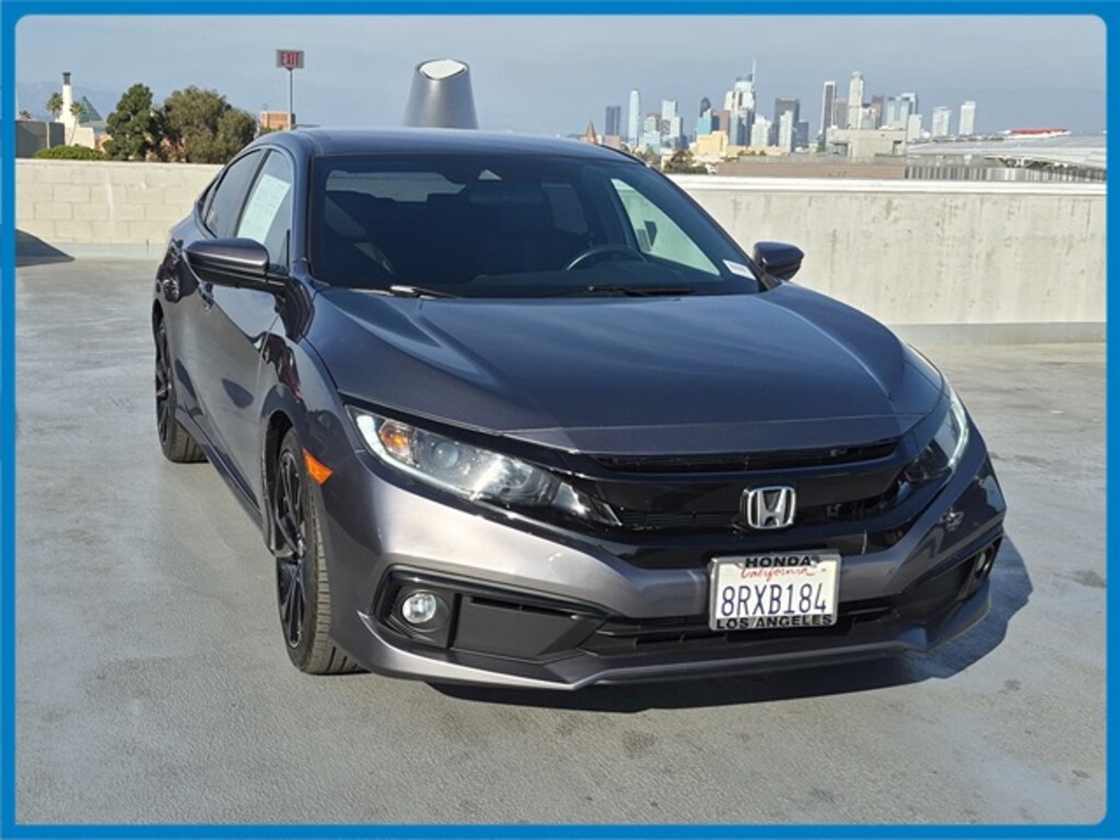 Certified 2020 Honda Civic Sport Sedan