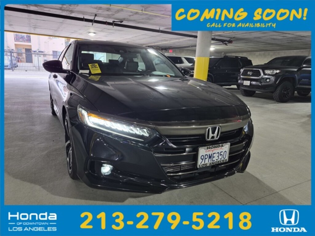 Used 2021 Honda Accord Sport 1.5T Sedan